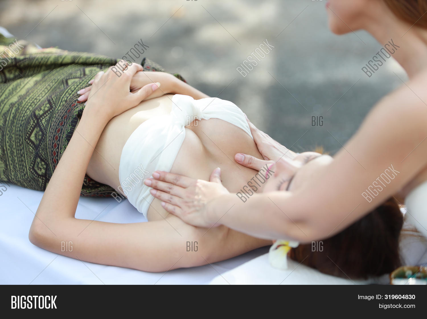 asian breast massage