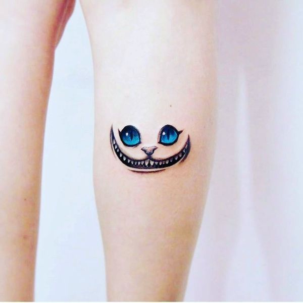 aysenur gunes add cheshire cat face tattoo photo