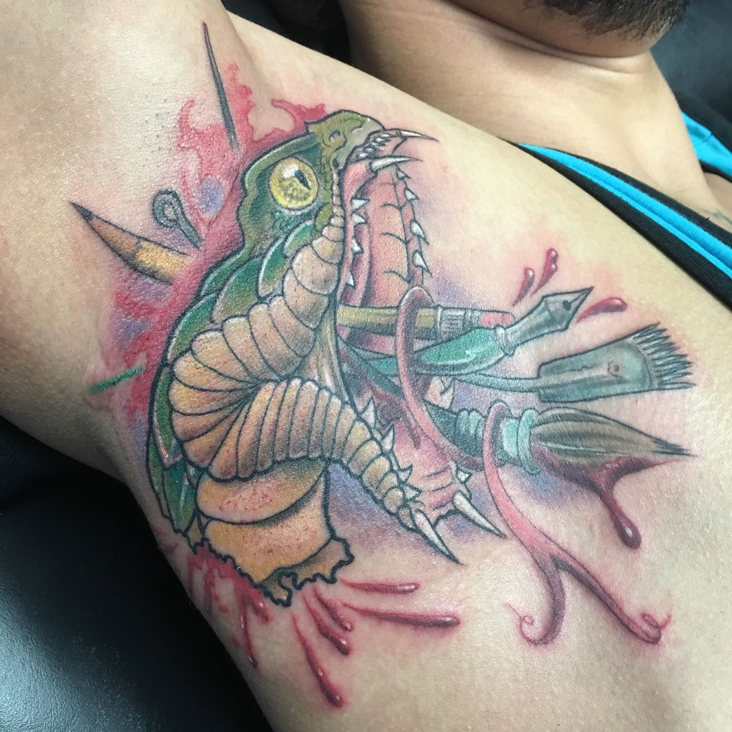 carmen zermeno add snake pit tattoo photo