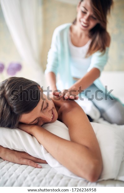 Best of Lesbian massage seduction