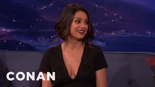 mila kunis naked boobs