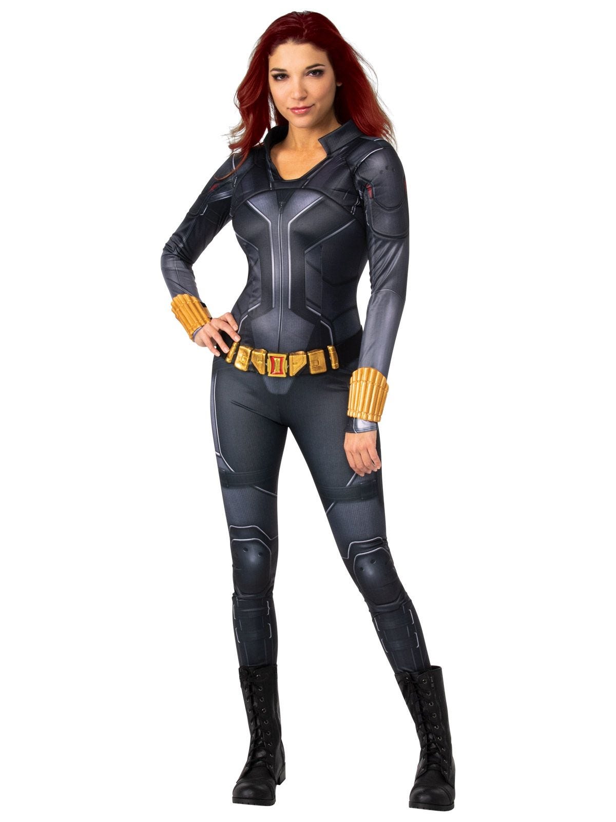 Black Widow Latex Costume cum on
