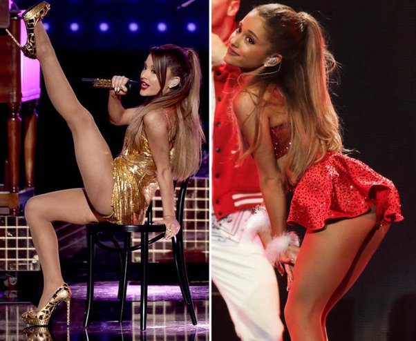 naked images of ariana grande
