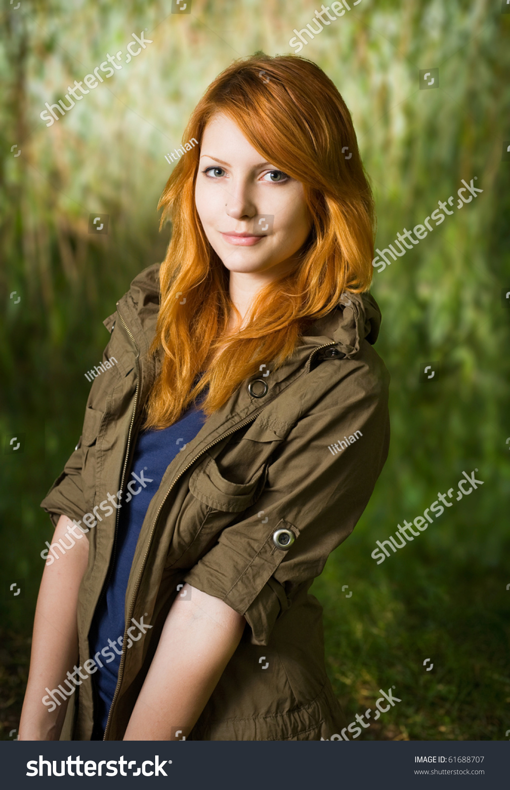 coffee beans add teen redhead pics photo