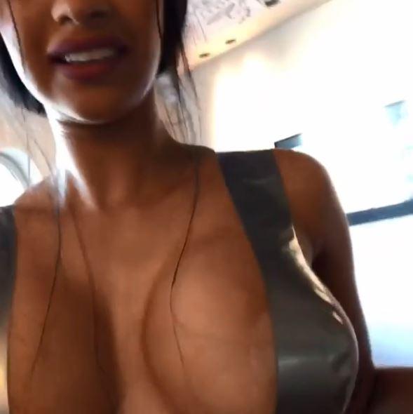 bj jacobson add photo cardi b nipple