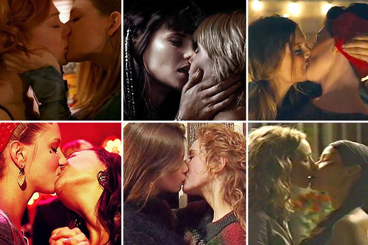 Best of Lesbian kissing scene glee