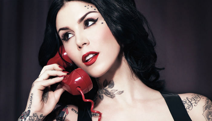 alicia eubanks recommends kat von d tit pic