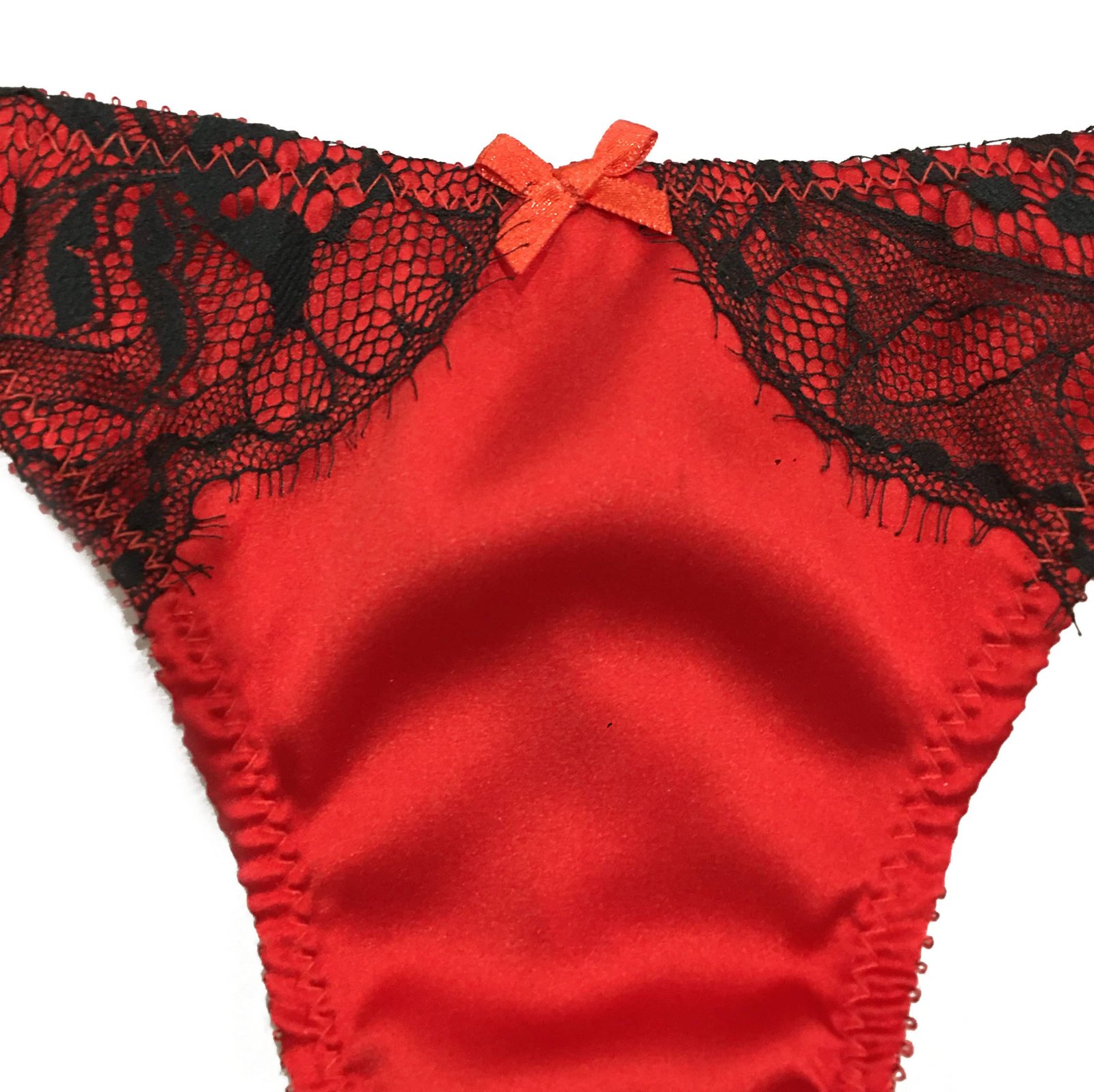 Best of Red and black lace panties