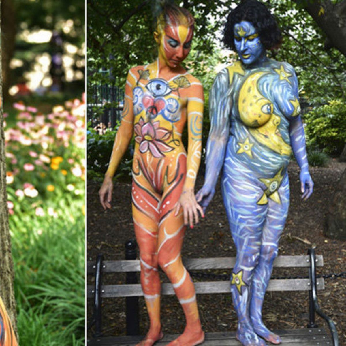 darius sanford add photo fully nude body paint