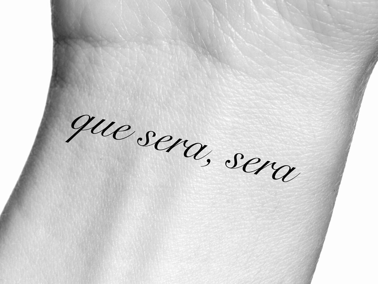 Che Sara Sara Tattoo oslo backpage