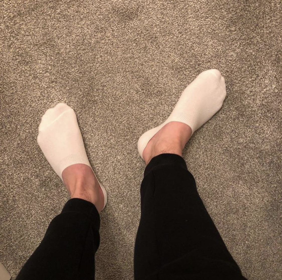 brittany meche recommends No Show Socks Fetish