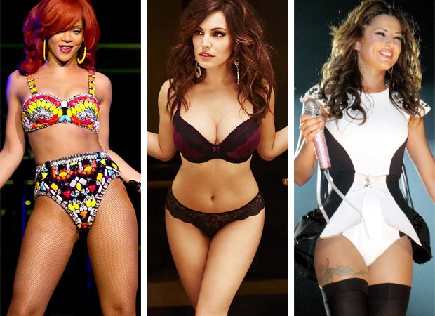 Best of Celebrities without thigh gaps