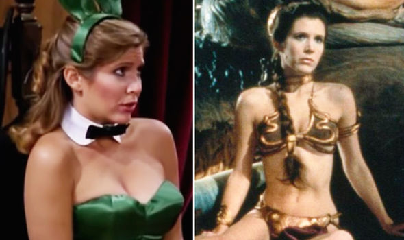 Sexy Carrie Fisher Pictures sobre porn