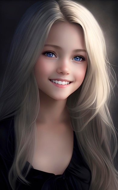 beautiful blonde blue eyes