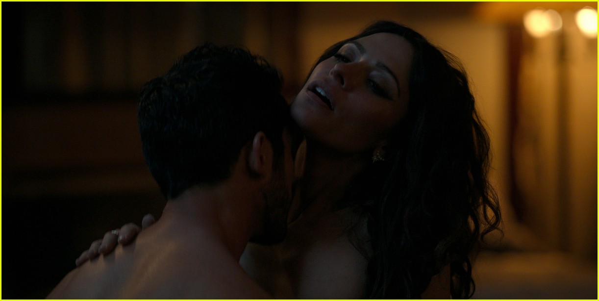 crizel adalim add photo sarah shahi hot scene