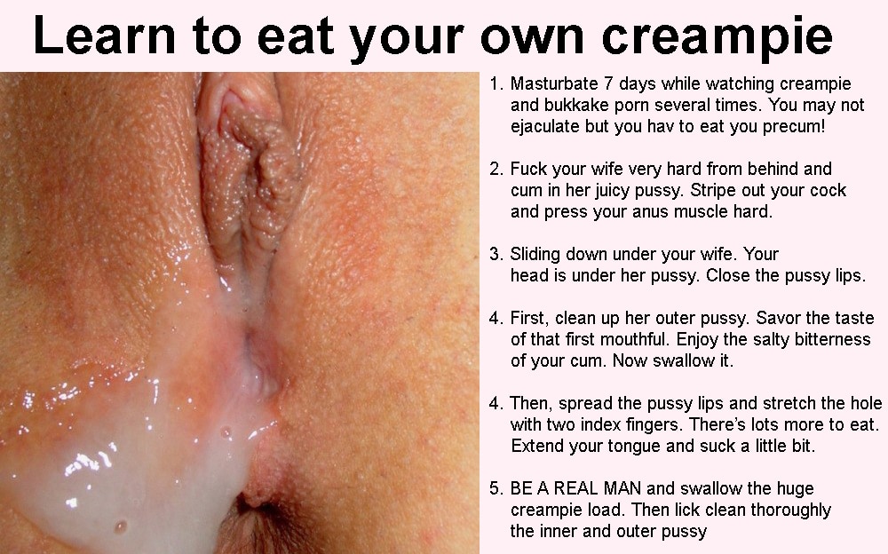 alifiya huzefa recommends eat own creampie pic