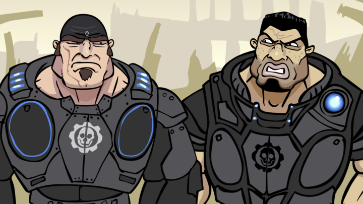 gears of war cartoon