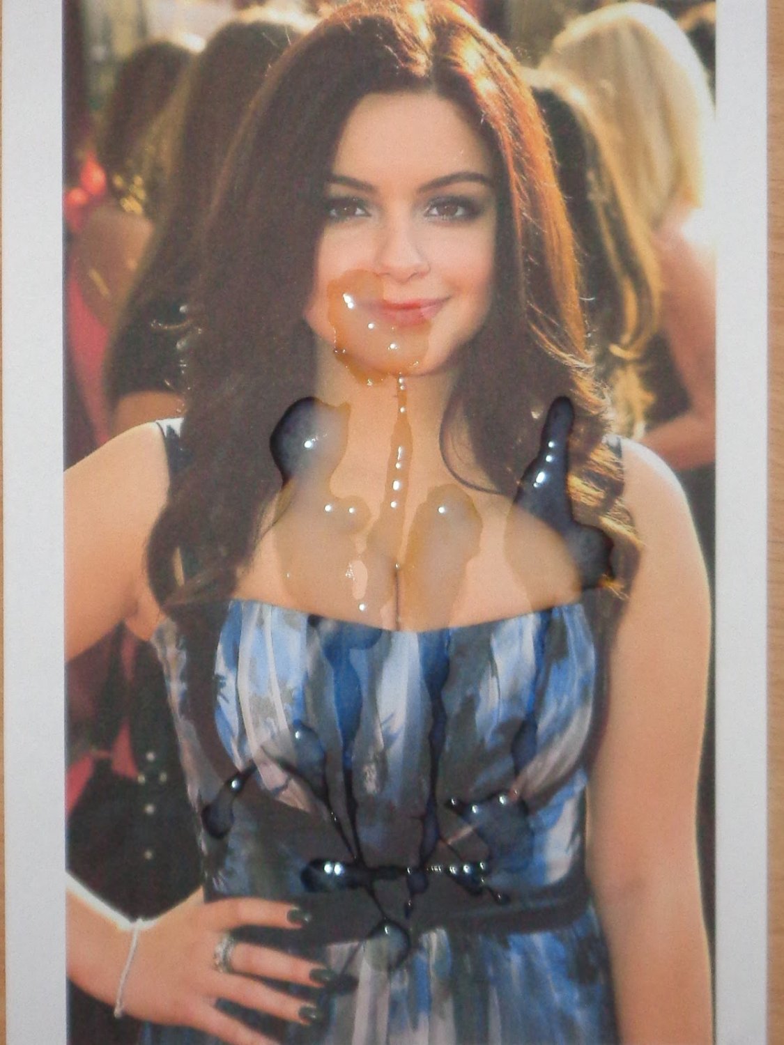 alex e ramos add ariel winter cum on face photo