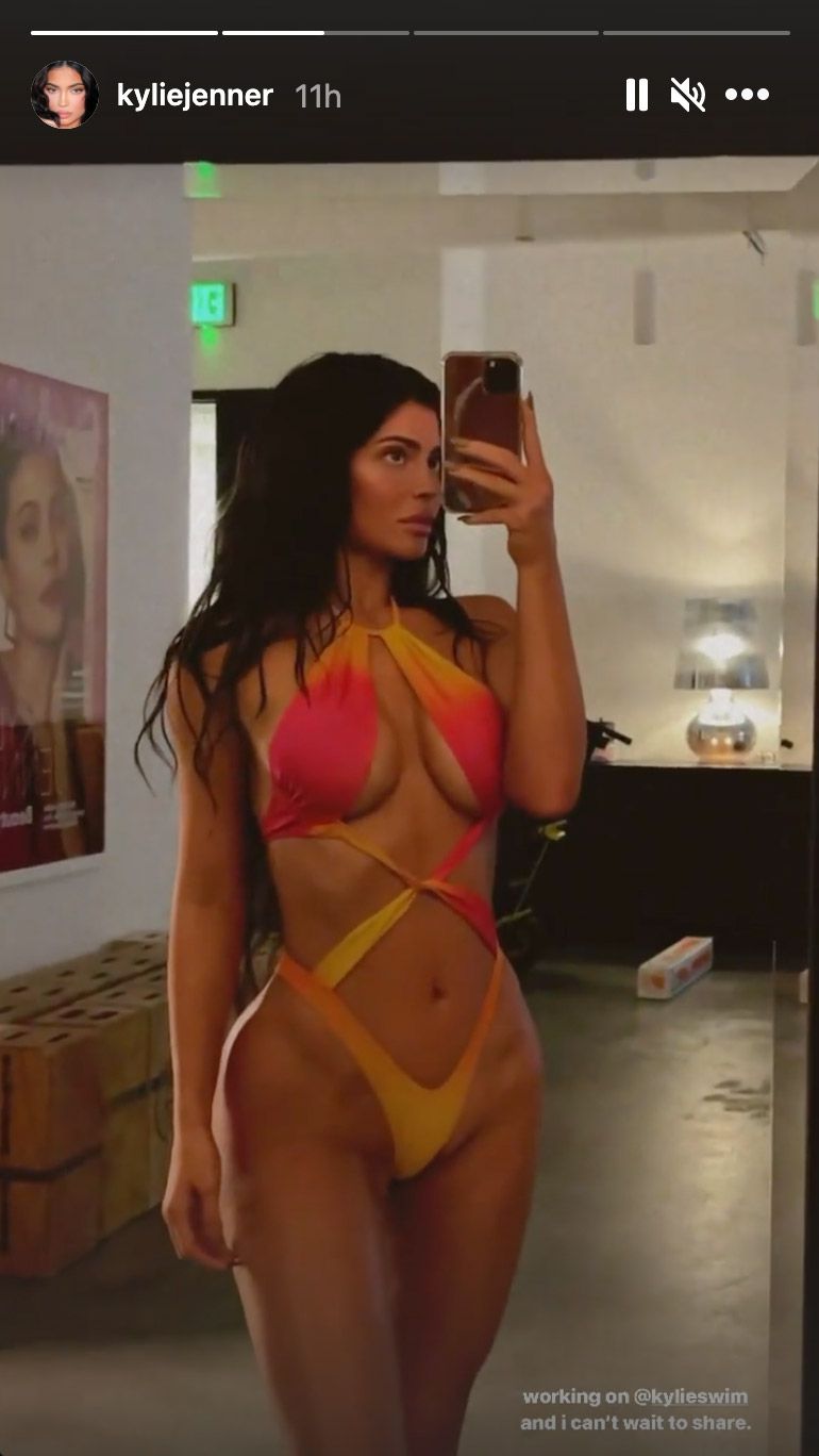 ali baalbaki recommends kylie jenner lingerie tease pic