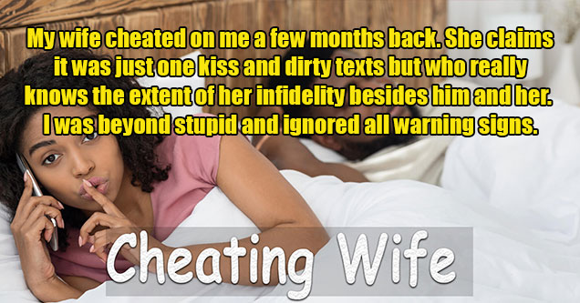 cheating wives captions