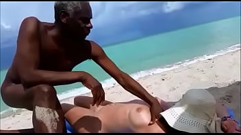 Best of Man fucks random redhead on the beach porn