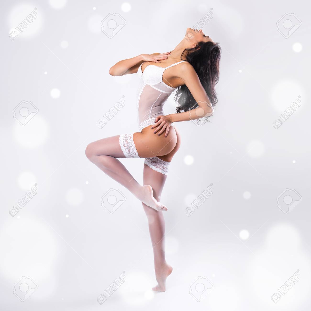 Woman Dancing In Lingerie ryan conner