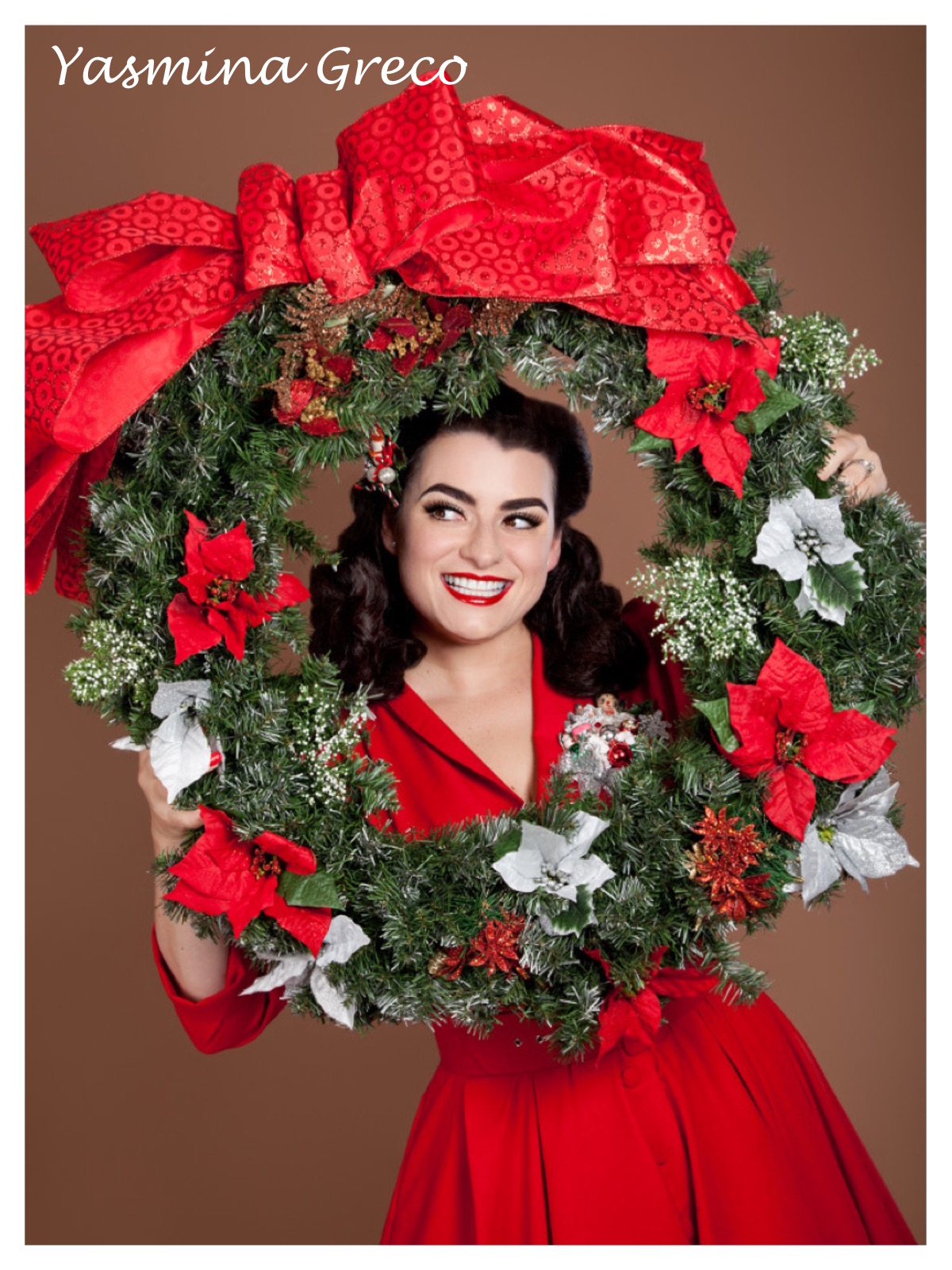 danielle piro recommends 1950s vintage christmas pin up pic