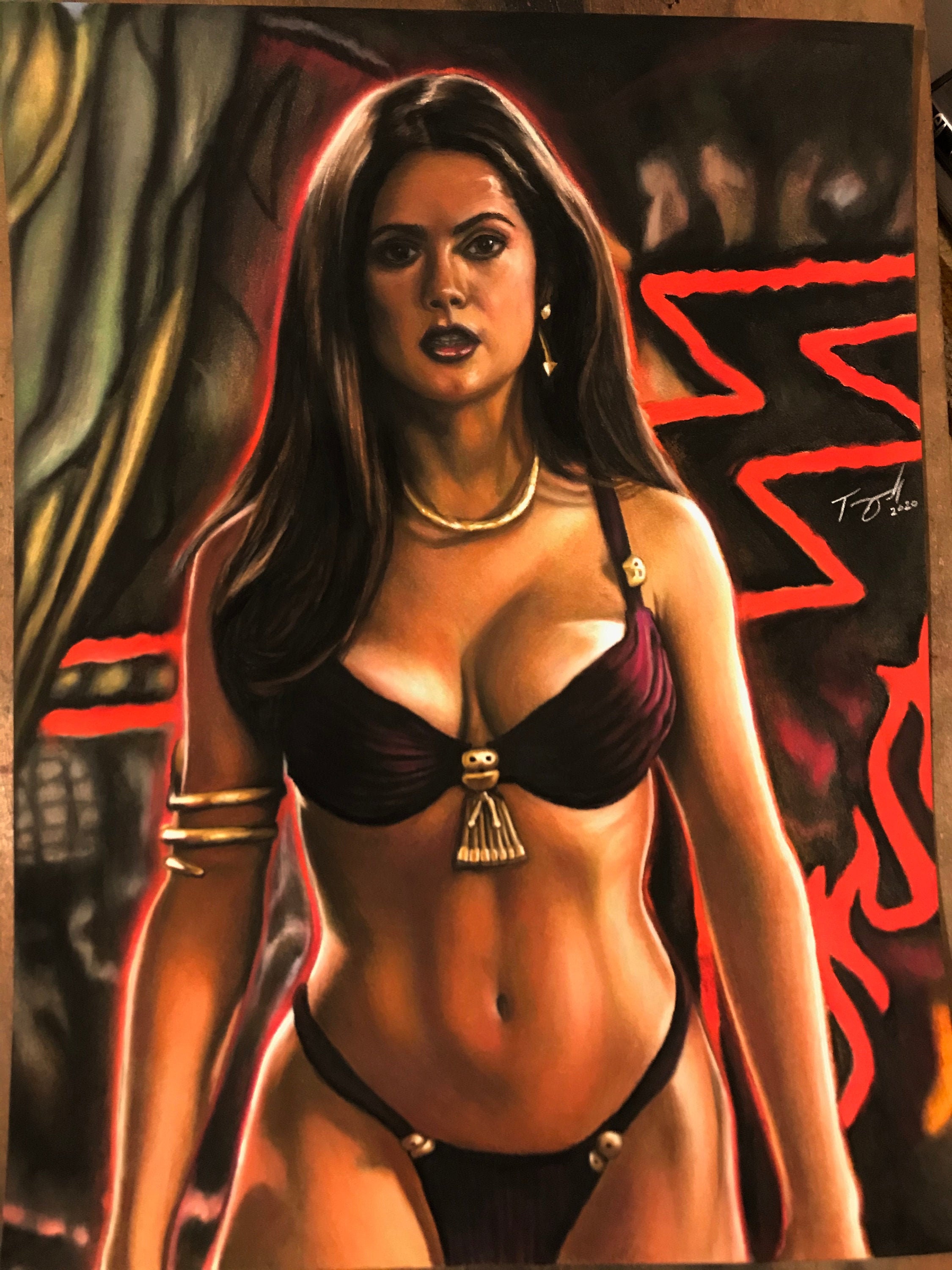 catherine lafortune recommends salma hayek dusk till dawn poster pic