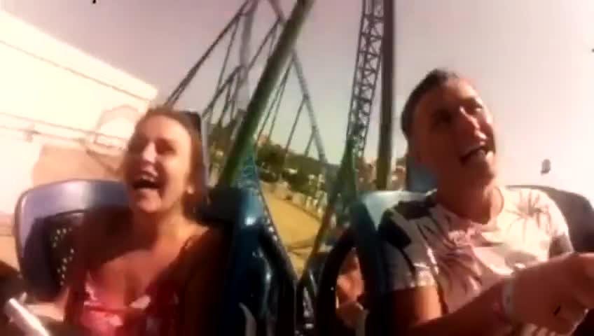 bruno donato add roller coaster tit flash photo