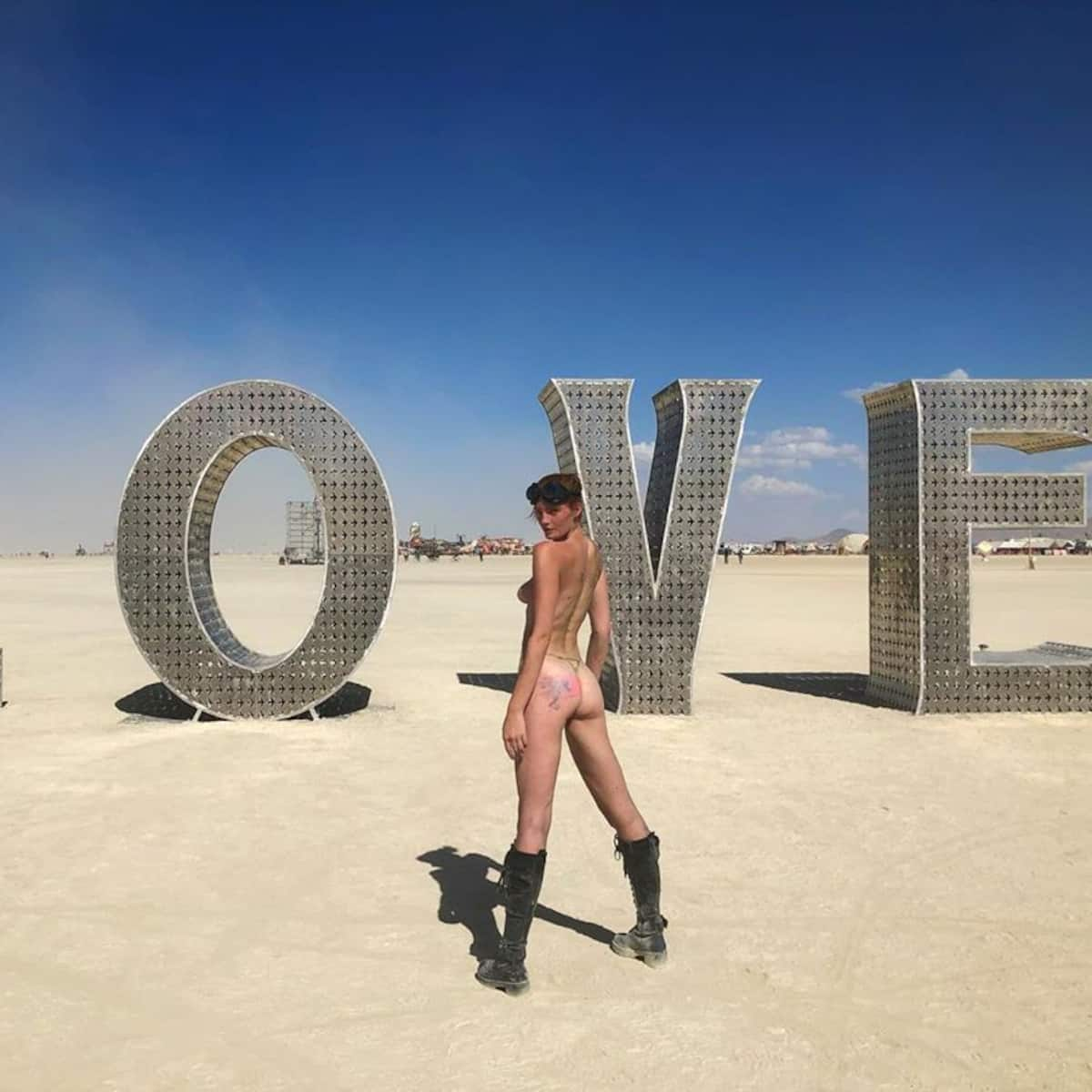 christian sesma recommends naked burning man chicks pic