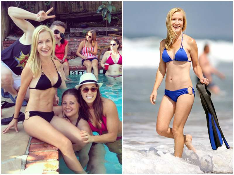 brigitte bonner recommends Angela Kinsey Bra Size