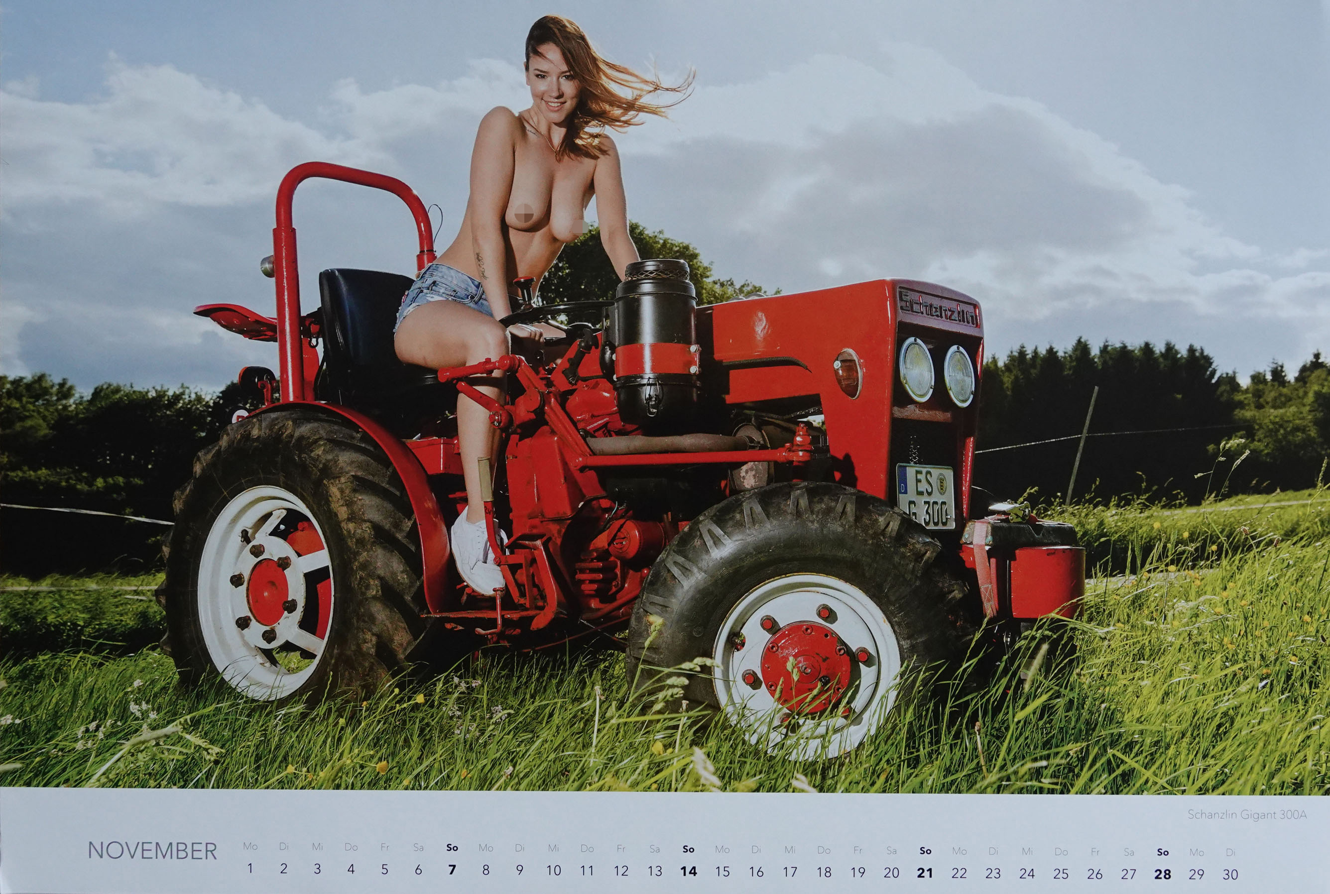 Naked On A Tractor agency video