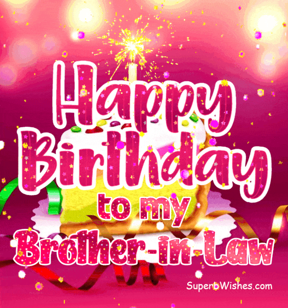 happy birthday brother in law gif images