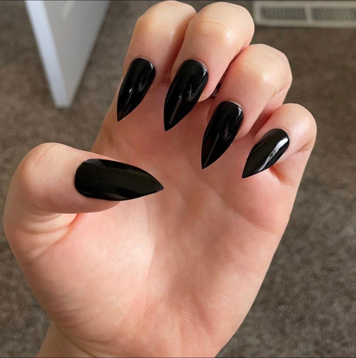 christian mcmurray recommends black sharp nails pic