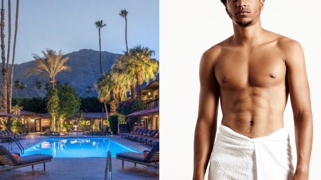 anesha thomas recommends nude resort in palm springs pic