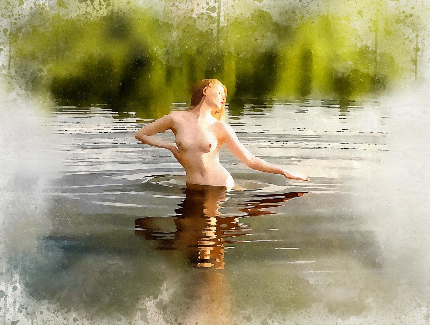 deidre hendricks recommends nude women at the lake pic