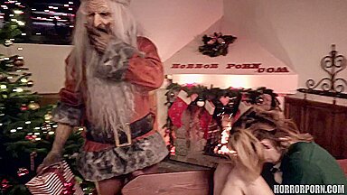 horror porn bad santa