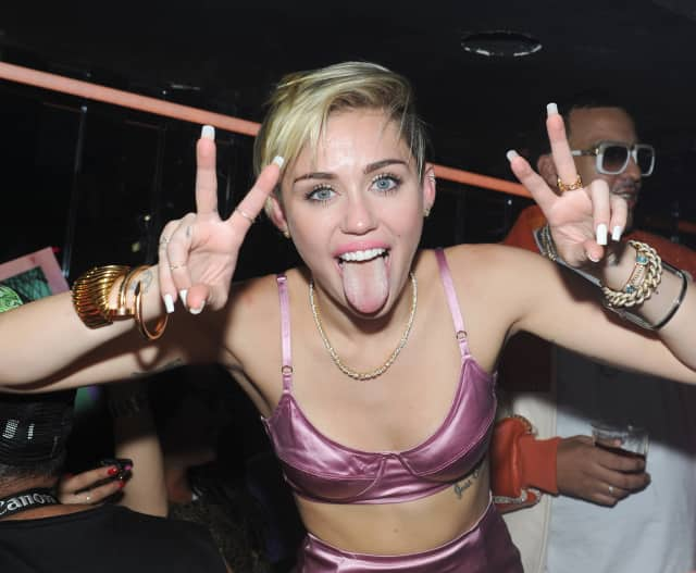 dan huska recommends miley cyrus sucking cock pic