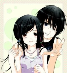 Best of Anime emo boy and girl