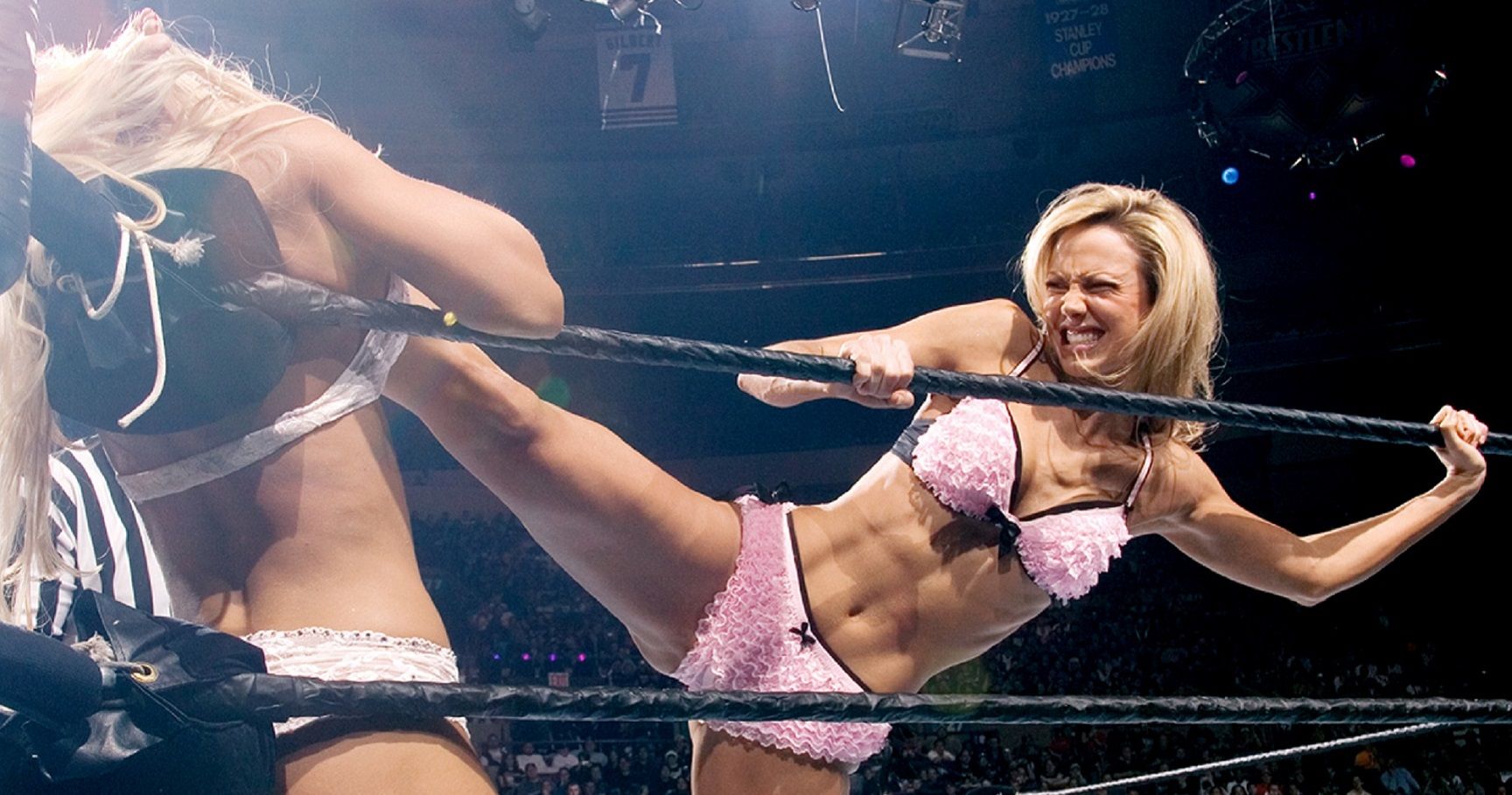 david gerdes recommends women wrestling in thongs pic