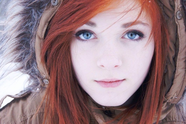 Best of Girls with blue eyes and red hair