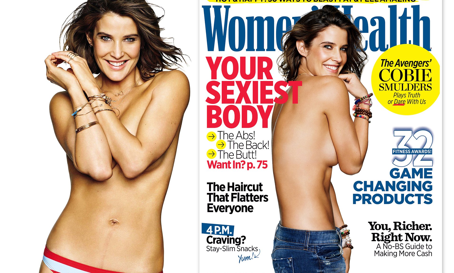 brian keys recommends cobie smulders tits pic