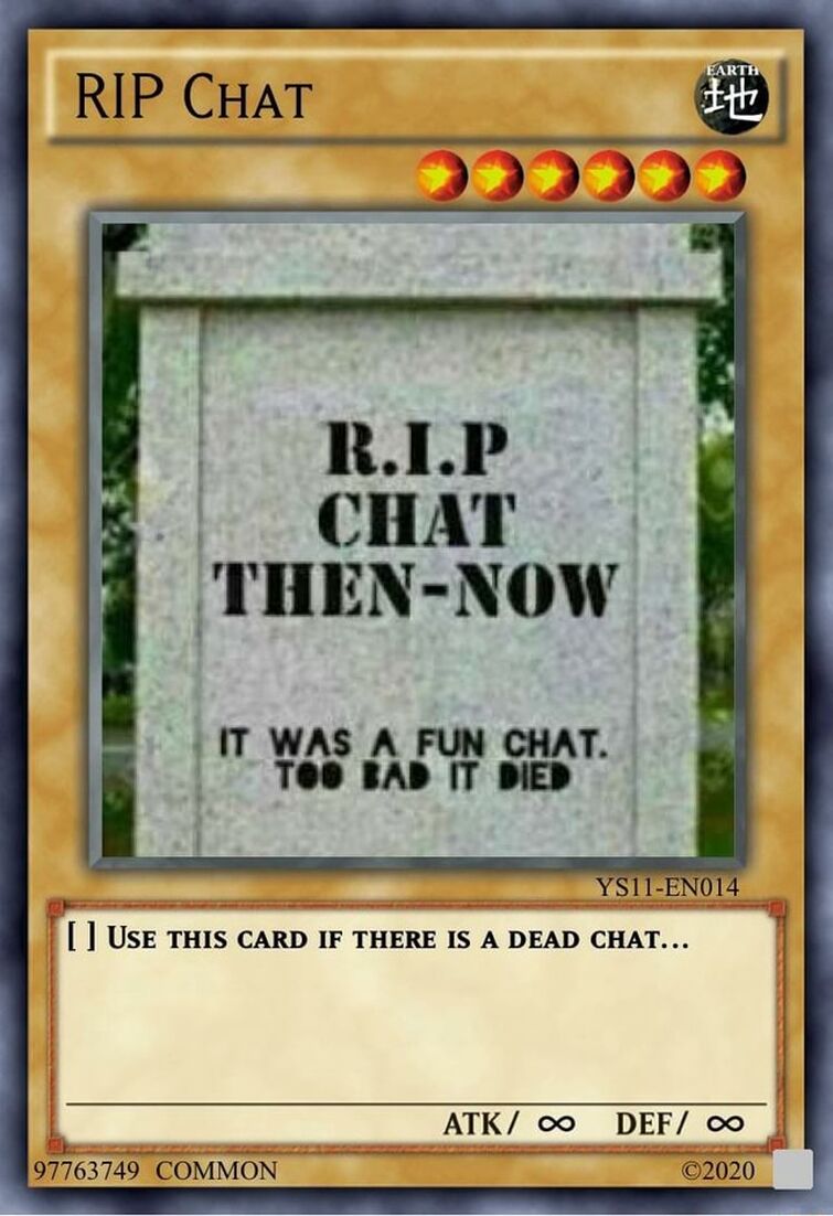 bert holloway recommends dead chat meme pic