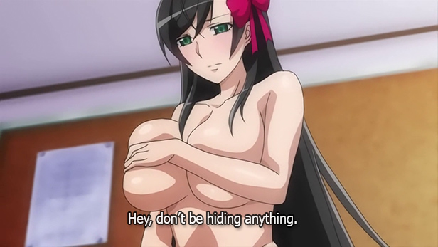 anime girl strips nude