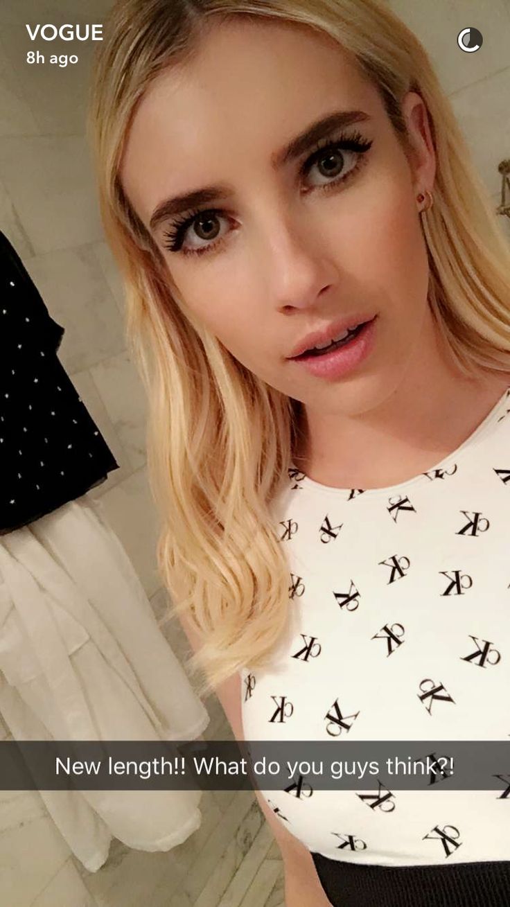 daisy alonzo add emma roberts snapchat photo