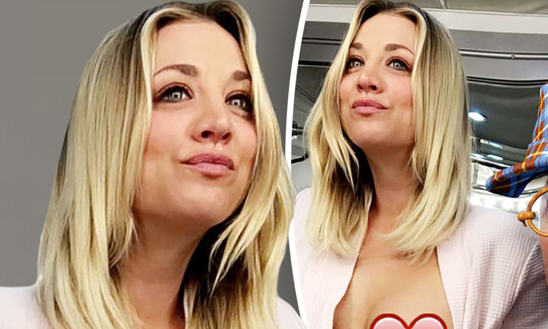 dave woelfel recommends Kaley Cuoco Boob Flash