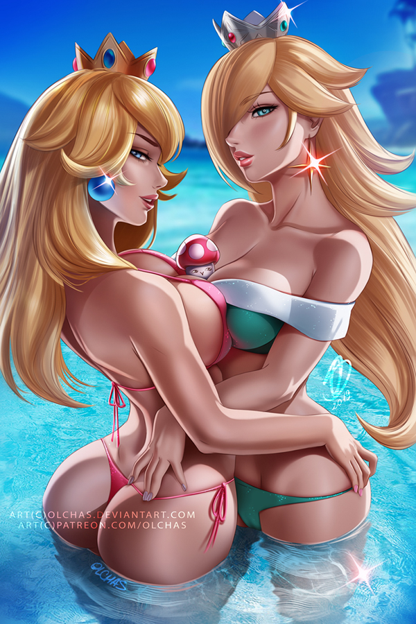 benedict buenaventura recommends princess peach and rosalina hot pic