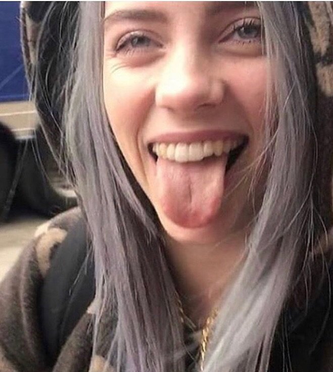 christine arcillas recommends Billie Eilish Tongue Out