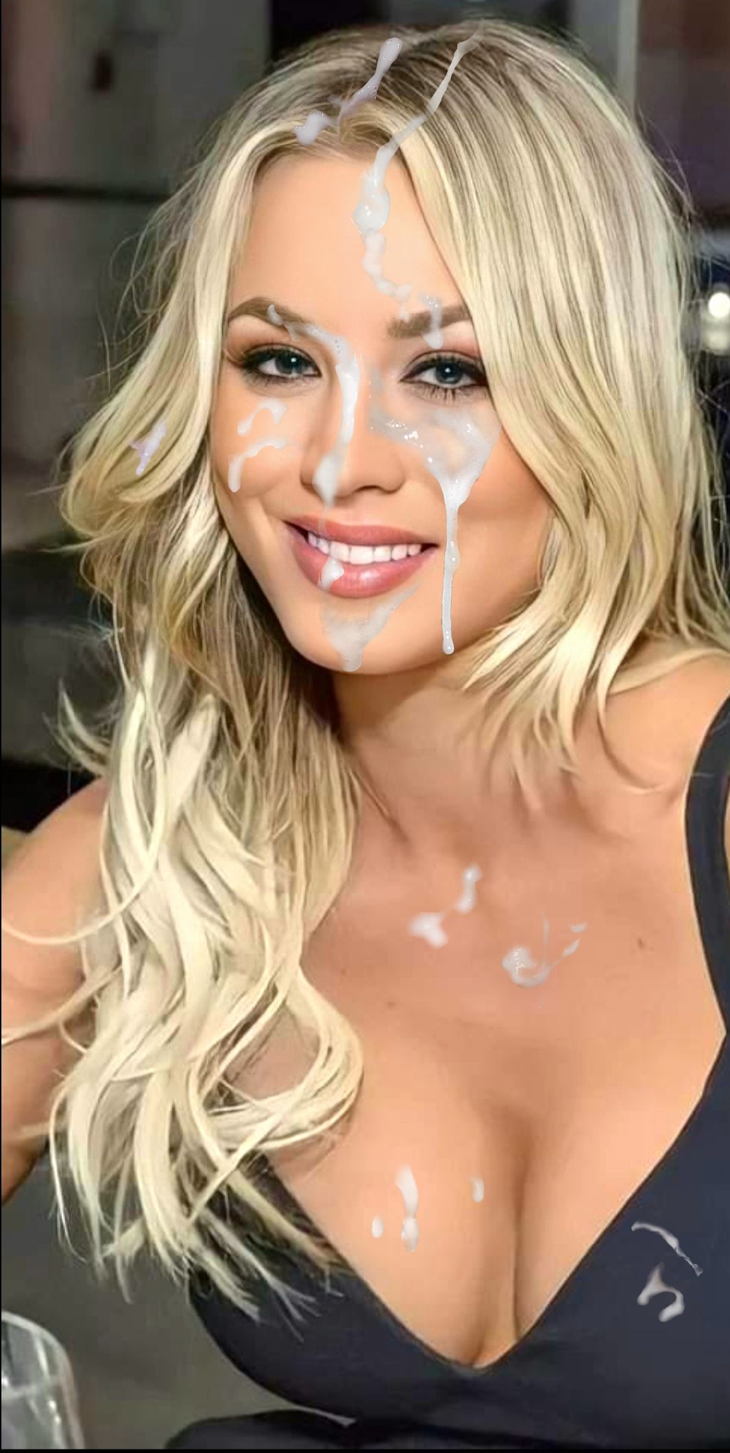 casey lee brown recommends hot blonde gets facial pic