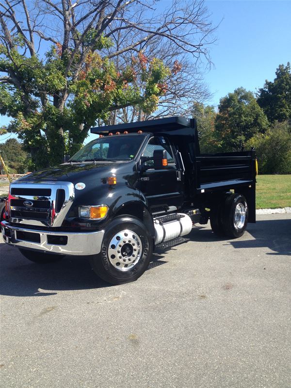 big blacks dump truck